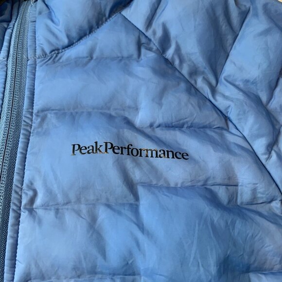 Peak Performance Argon Light Polyester ALPINE MOUNTAIN Jacket SIZE M Baby blue - Picture 3 of 13